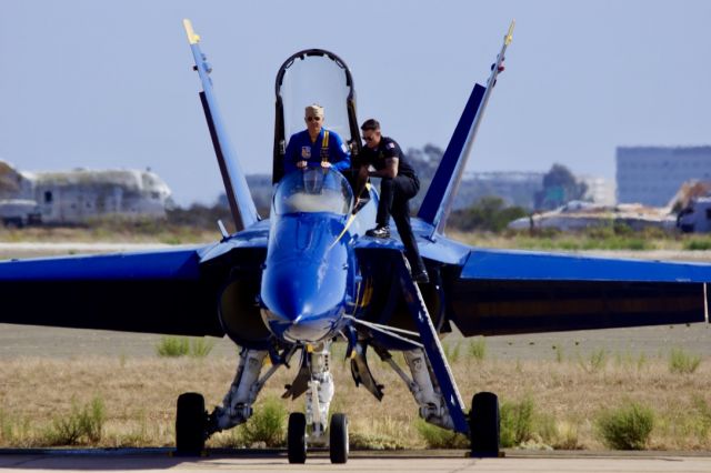 McDonnell Douglas FA-18 Hornet — - Blue Angels Miramar Air Station 2019 