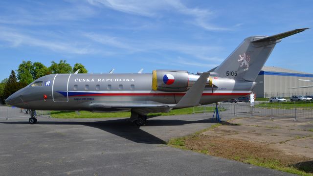 Canadair Challenger (CEF5105) - 1999 Challenger 601-3A Czech Air Force 5105, Aviation Museum Kbely, Prague (May 05, 2023)