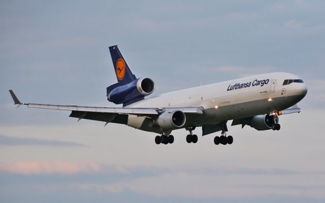 Boeing MD-11 (D-ALCD) - lufthansa md-11 freighter d-alcd about to land at shannon 29/6/14.