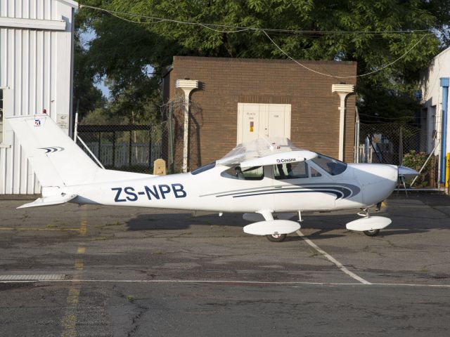 Cessna Cardinal (ZS-NPB) - At the Rand airport, South Africa.