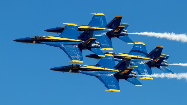 — — - The US Navy Blue Angels