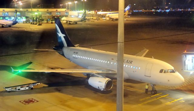 Airbus A319 (9V-SBF) - Departing around 3AM