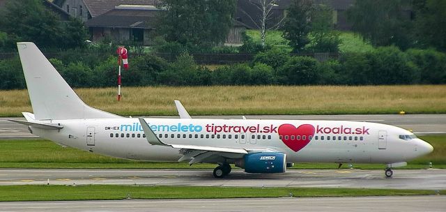 Boeing 737-700 (OM-IEX) - OMIEXKOALA13062022ZRHCorendon.br /Pour Corendon depuis 06042022. 