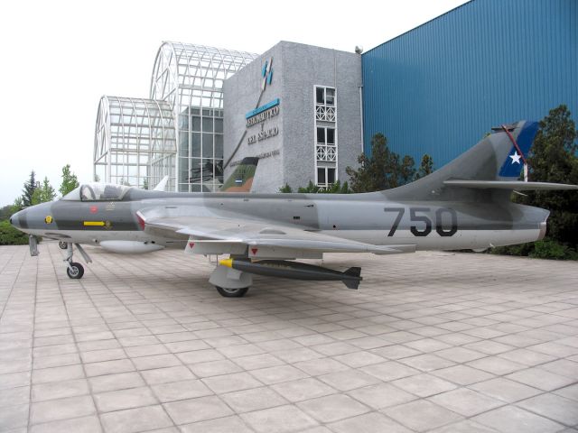 N750 — - Hawker Hunter FGA.9br /Museo Nacional Aeronautico y del Espaciobr /Santiago, Chilebr /Photo: 18.10.2010