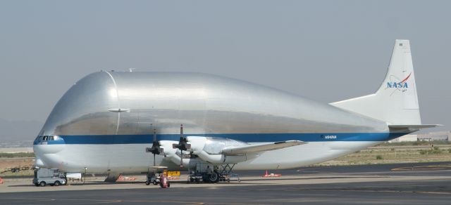 Aero Spacelines Super Guppy (N941NA) - Taken at El Paso, Texas, on 8/31/15