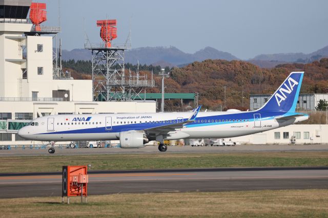 Airbus A321neo (JA149A) - November 09, 2024:ITM-HKD.
