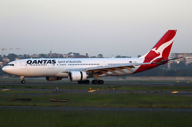 Airbus A330-200 (VH-EBK) - on 31 October 2018