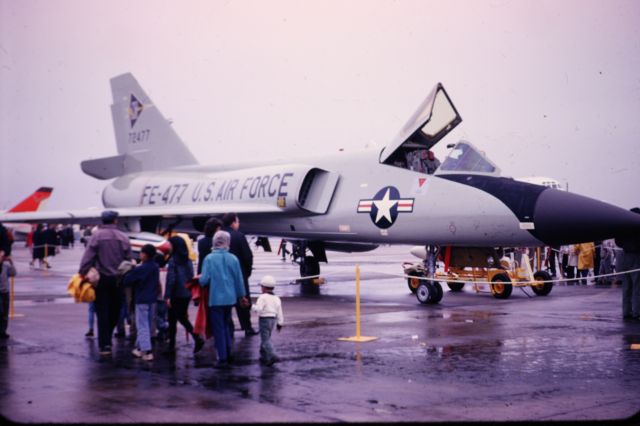 CONVAIR QF-106 Delta Dart — - F-106 Delta Dart  McGuire AFB NJ  1963  Armed Forces Day