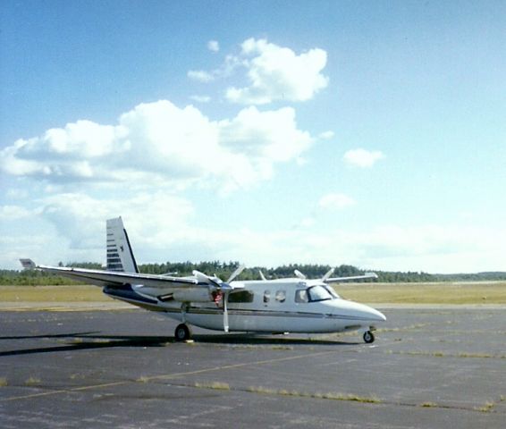 Rockwell Turbo Commander 690 — - On the ramp in Orange.  This is an old photo, the apron is now free of cracks and grass! 