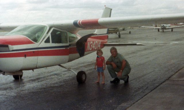 Cessna 177RG Cardinal RG (N34014) - 1976 CESSNA 177RG as seen around 1980 in Corpus Christi, Texas