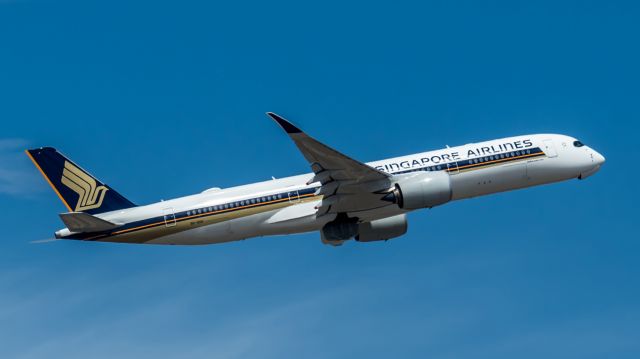 Airbus A350-900 (9V-SHG) - Airbus A350-941 Singapore Airlines 9V-SHG departed rwy 21 YPPH 17th January 2020