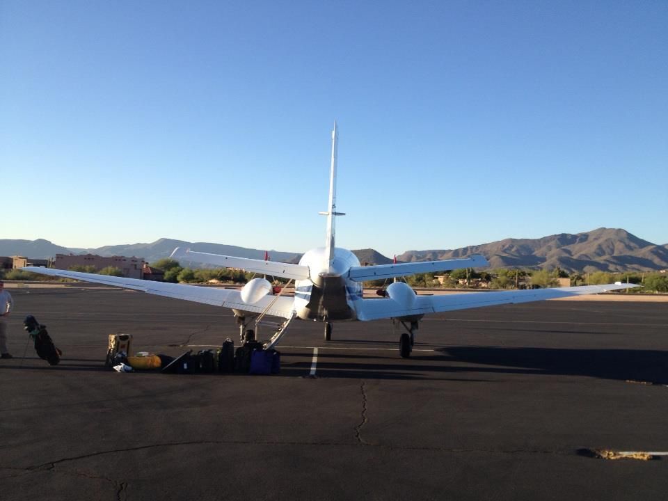 Beechcraft King Air 90 (N155GB) - amazing what this plane can carry