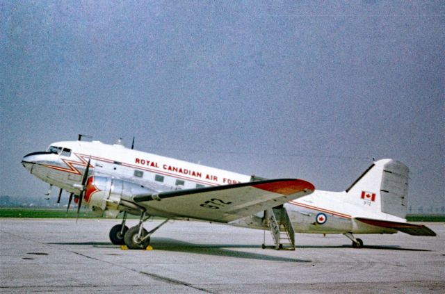 Douglas DC-3 (RCAF972) - RCAF C-47A in 1968 at Düsseldorf (EDDL)