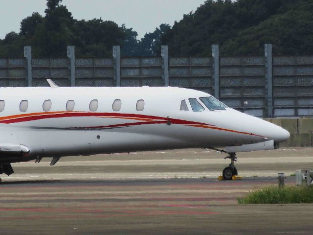 Cessna Citation Sovereign (JA04AA) - I take a picture on Sep 04, 2017.