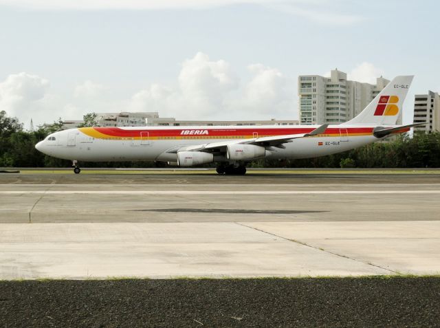 Airbus A340-300 (EC-GLE) - Concepcion Arenal