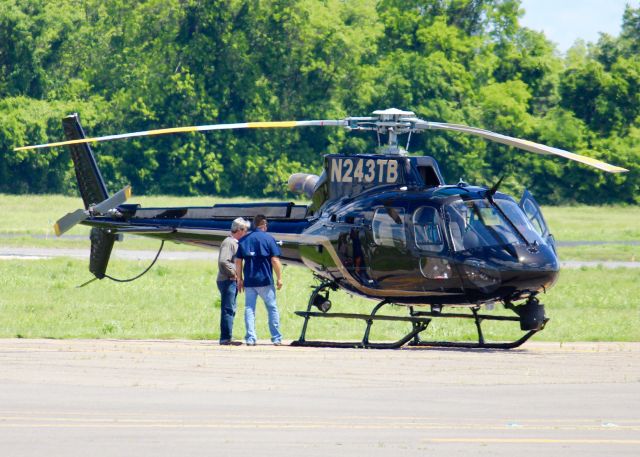 Eurocopter AS-350 AStar (N43TB) - At Downtown Shreveport.