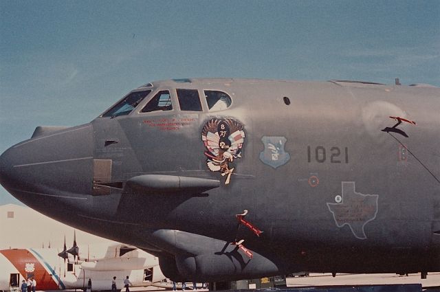 Boeing B-52 Stratofortress (61-0021) - B-52H on display at KFWH Air Show