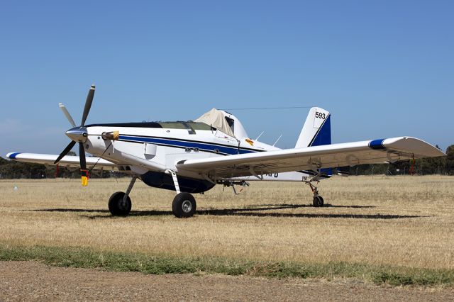 VH-XPB — - A brief visit of a White Air Tractor in the morning light near the AeroTech hangers.