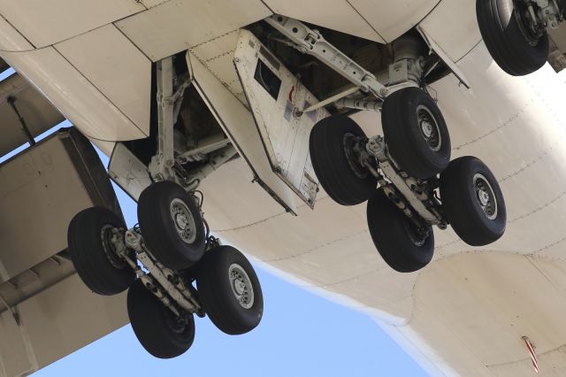 Boeing 747-200 — - Main Body Gear of a B747-400.