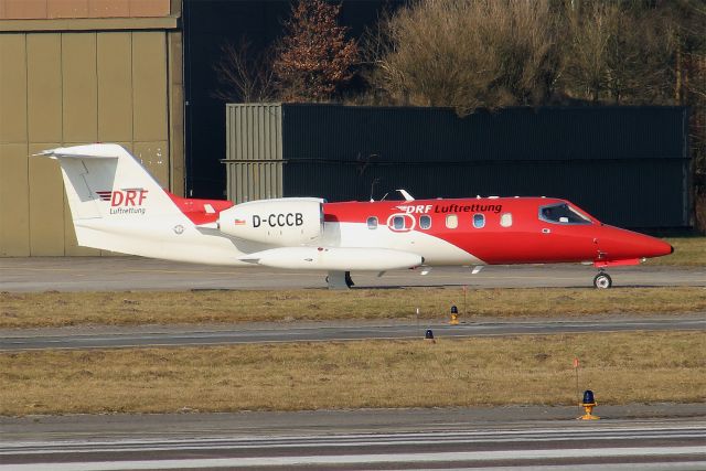 Learjet 35 (D-CCCB) - German Air Rescue Learjet at Wittmund AB