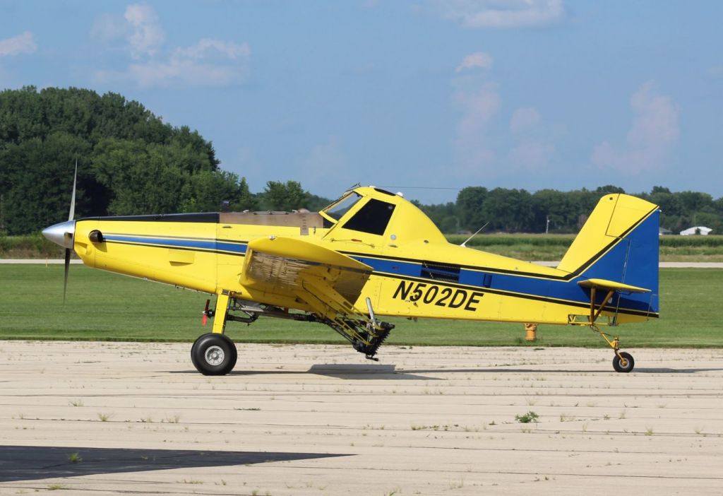 AIR TRACTOR AT-503 (N502DE) - Whiteside Co. Airport KSQI 11 July 2024br /This guy was buzzing all over the place today.br /Gary C. Orlando Photo.