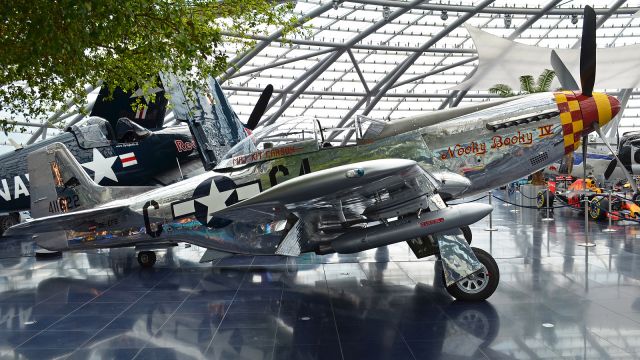 North American P-51 Mustang (OE-EFB) - 1945 P-51D-30-NA "Nooky Booky IV" The Flying Bulls, ex F-AZSB, Hangar-7 (Red Bull) Salzburg, June 5, 2024