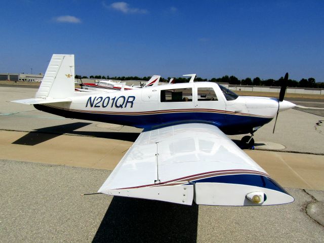 Mooney M-20 (N201QR) - On the ramp