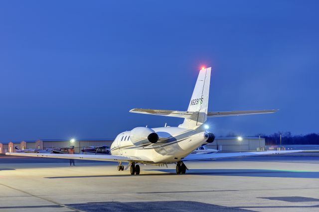 Cessna Citation Sovereign (N629CS) - Seen at KFDK on 1/29/2010    a href=http://discussions.flightaware.com/profile.php?mode=viewprofile&u=269247  [ concord977 profile ]/a