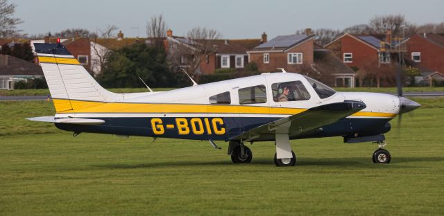 Piper Turbo Arrow 3 (G-BOIC) - (C) Richard Davies, 2025-01-25