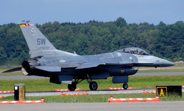 Lockheed F-16 Fighting Falcon (91-0398)