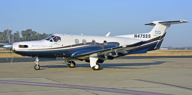 Pilatus PC-12 (N475SS) - Boutique Airlines Pilatus PC-12/47