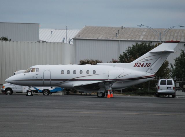 Hawker 800 (N24JG) - JEFF GORDON INC - 9/18/11