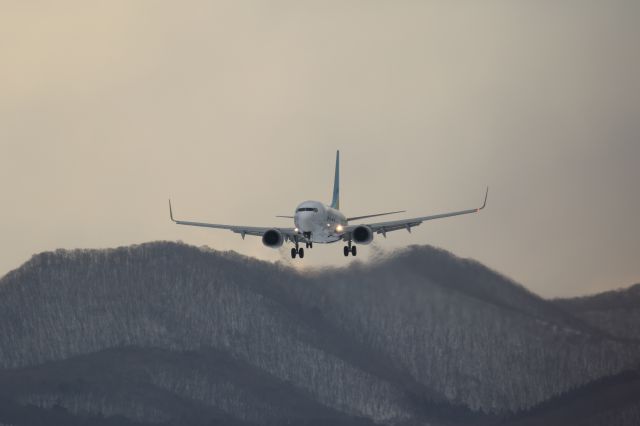 Boeing 737-700 (JA14AN) - 31 January 2016:HND-HKD.