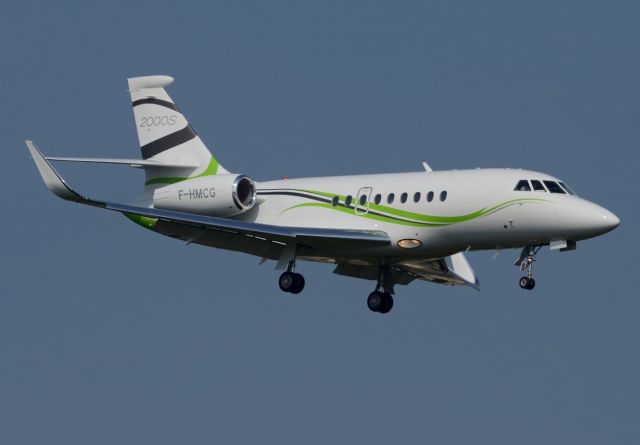 Dassault Falcon 2000 (F-HMCG) - 28/08/2013br /Falcon 2000S