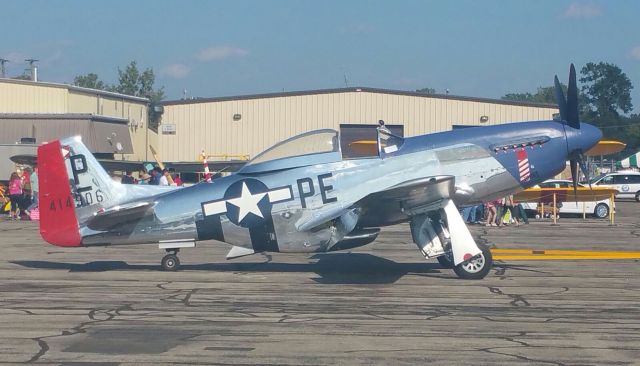 North American P-51 Mustang — - P-51, Thunder Over Michigan 2017. 