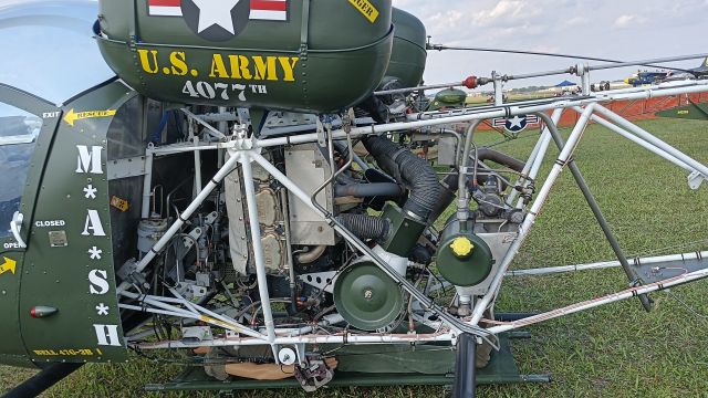 Bell UH-13H (N73914) - Taken at 2021 EAA Sun N Fun Fly-In