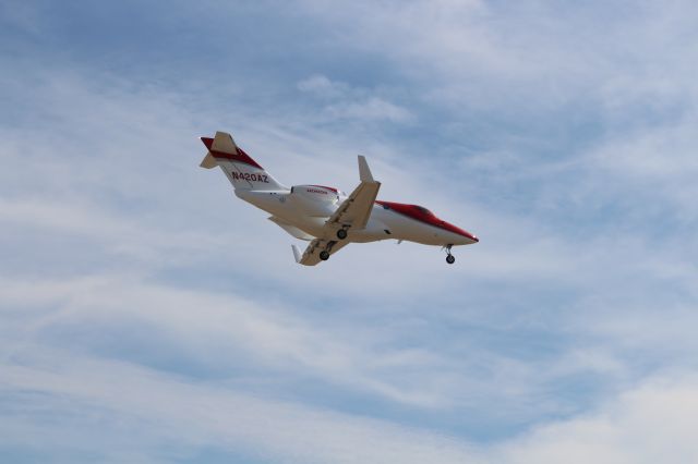 Honda HondaJet (N420AZ) - First sighting of Honda Jet in Tulsa