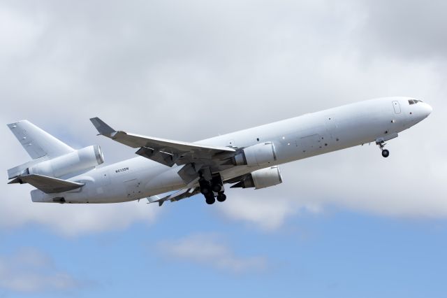 Boeing MD-11 (N513SN) - TENERIFE SOUTH AIRPORTbr /09/07/2017br /br /Take off from the airport of Tenerife South this MD11 (F) plane that carries the sound equipment and rock group AeroSmith in its last European concert held in Santa Cruz Tenerife