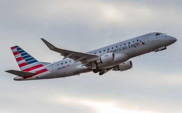 Embraer 170/175 (N260NN) - Envoy 3569 climbs out of YYZ on her way to Chicago…br /Feb. 18th 2018, 7:53am