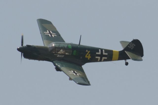 N108ZZ — - Messerschmitt Bf-108 Tiafun at Warbirds over the Beach in Virginia Beach, VA on Saturday, 16 May 2015.