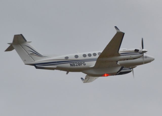 Beechcraft Super King Air 350 (N828PG) - POWELL 737PG LLC (The Powell Group) departing runway 20 at KJQF - 1/20/16