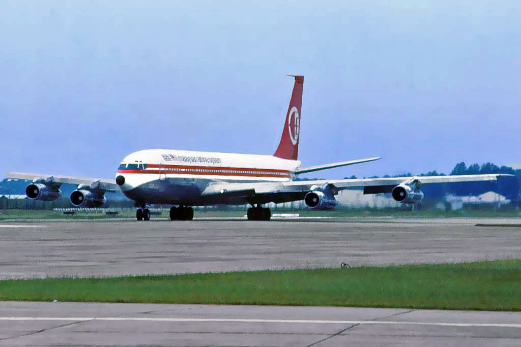 Boeing 707-300 — - Boeing 707-321 Malasian Airline System Butterworth mid 1970s.