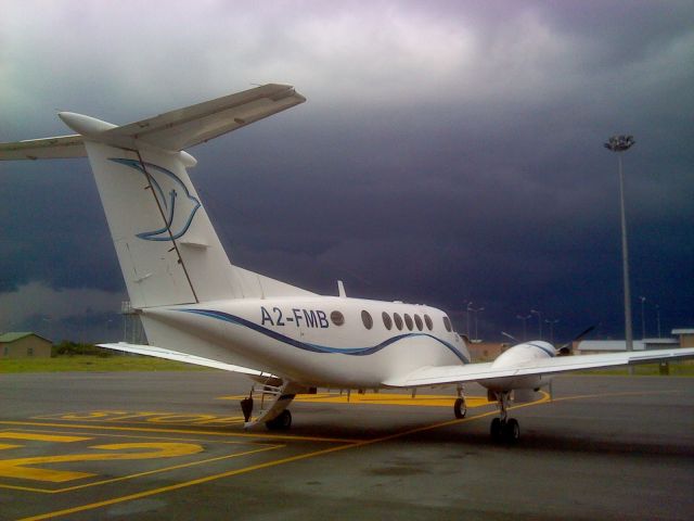 Beechcraft Super King Air 200 (A2-FMB) - Air Ambulance flight 2013