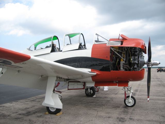 North American Trojan (N107NA) - T-28B @ Forbes Field 2013