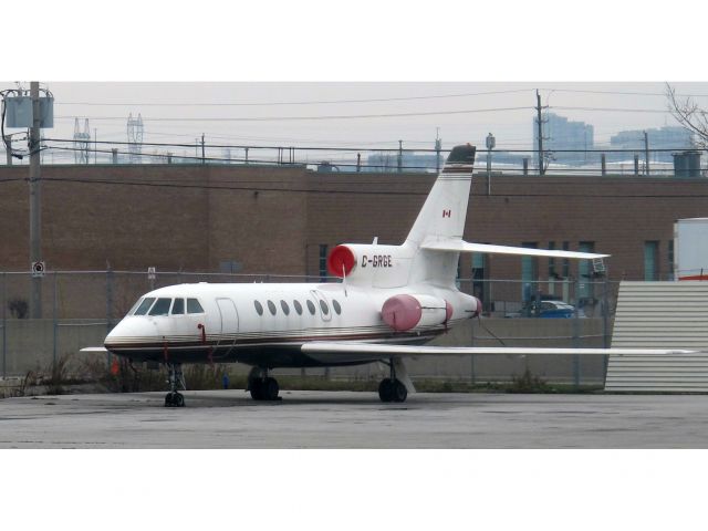 Dassault Falcon 50 (C-GRGE) - A Falcon 50.