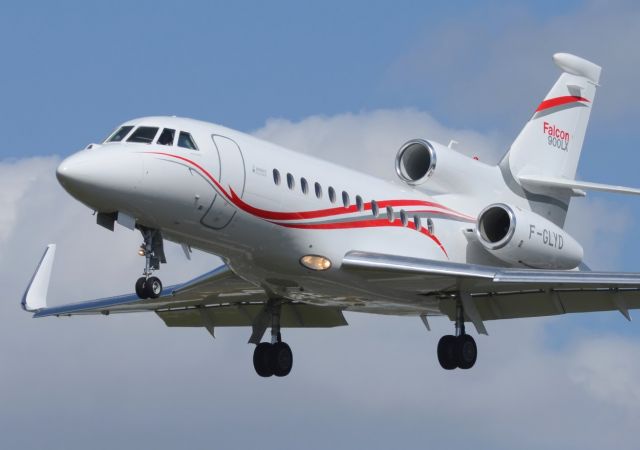 Dassault Falcon 900 (F-GLYD) - 18/04/2013br /Landing 27