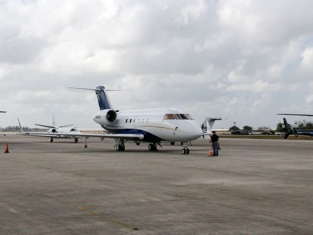 Canadair Challenger (N100LR) - No location as per request of the aircraft owner.