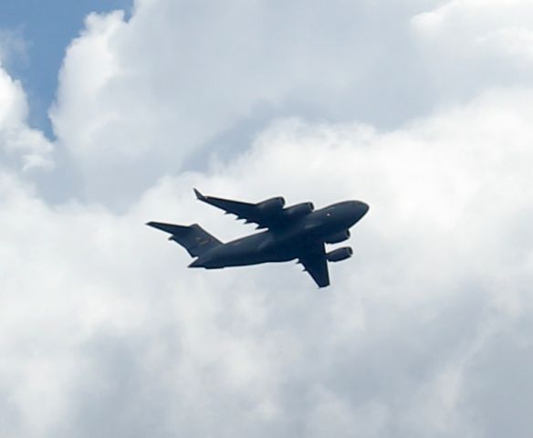 Boeing Globemaster III (EPIC03) - Matthews NC after fly over of Charlotte Motor Speedway 9/30/2018