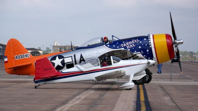 Vans RV-6 (N191SB) - Next to a big friend!