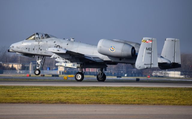 Fairchild-Republic Thunderbolt 2 (79-0108) - Fairchild-Republic A-10 Thunderbolt II (Warthog)br /175th Wing / 104th Fighter Squadron br /Maryland Air National Guard 